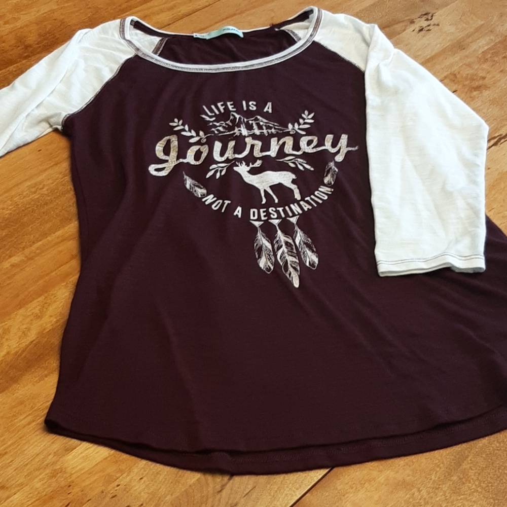 3 for $10 Life is a Journey Not A Destination tee